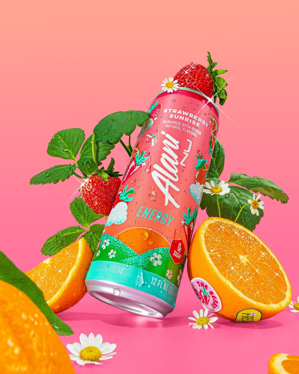 energy drink - strawberry sunrise